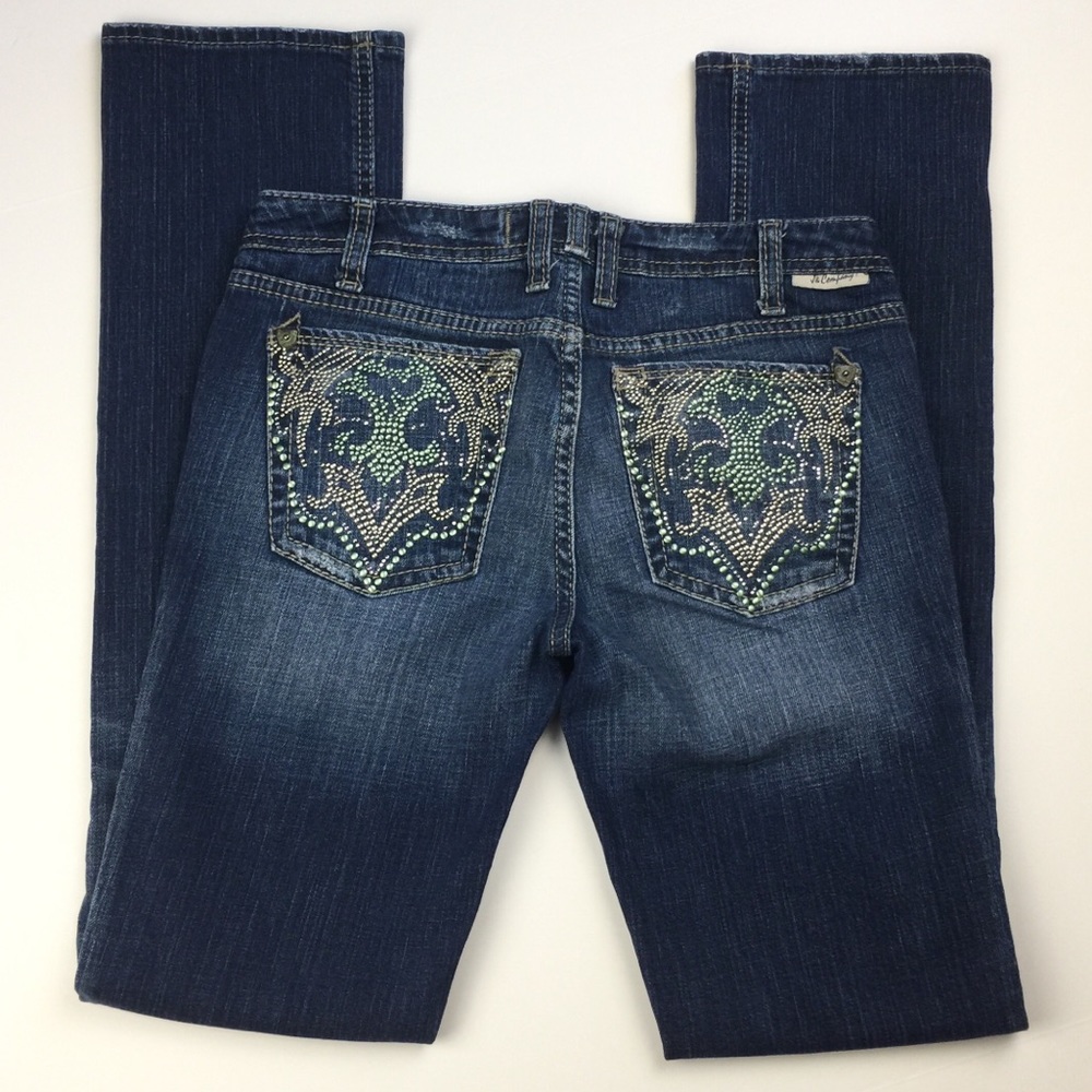 J & Company Studded Denim Jeans